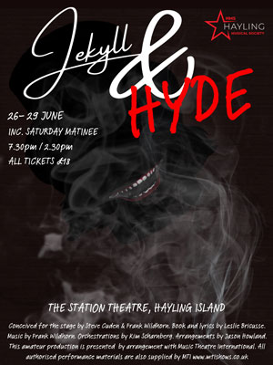 Hayling Island What's On Event Jekyll & Hyde Poster